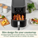 Compact Max 8-Qt Basket Air Fryer