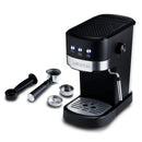 15 Bar Espresso Maker With Frothing Wand – Black