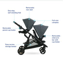 Ready2Grow 2.0 Double Stroller - Rafa