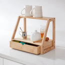 Bamboo Kitchen Counter Organizer - Brightroom™