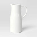 72-Ounce Porcelain Pitcher - White
