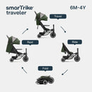 Traveler Travel Stroller for Toddlers - Forest Green