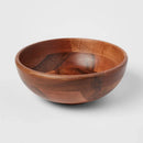 Wood Medium Serving Bowl