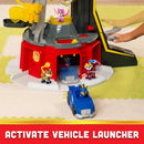 Mighty Lookout Tower with 4 Exclusive Bonus Action Figures, Toy Car, Lights and Sounds
