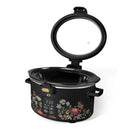 Digital Slow Cooker - Wildflower Black