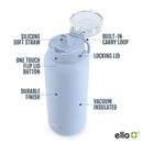 32oz Stainless Steel Water Bottle - Light Blue