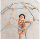 Wooden Climbing Toy for Toddlers 3-6 - Pacific Blue