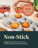 Nonstick Ceramic Muffin Pan - Perracotta 10.04"