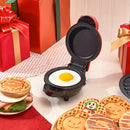 MultiMaker Mini Waffle System with Removable Plates and Storage Case