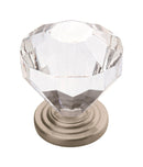 Amerock Traditional Classics Round Furniture Knob 1-1/4 in. D 1-1/5 in. Satin Nickel 5 pk