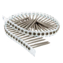 Senco DuraSpin No. 8 X 3 in. L Square Galvanized Coarse Collated Wood Screws 800 pk