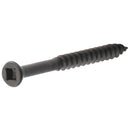 HILLMAN No. 6 X 1-5/8 in. L Square Black Phosphate Fine Trim Screws 75 pk