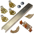 Johnson Hardware 2200 48 in. L Aluminum By-Pass Door Hardware Set