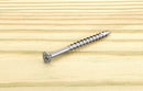 Starborn Deckfast No. 8 X 2 in. L Silver Star Flat Head Deck Screws 100 pk