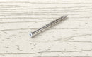 Starborn Headcote No. 7 X 2-1/4 in. L White Star Trim Head Deck Screws 350 pk