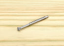 Starborn Deckfast No. 7 X 2-1/4 in. L Silver Star Trim Head Deck Screws 1 lb