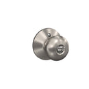 Schlage Plymouth Satin Nickel Entry Knobs Key: K4 1-3/4 in.