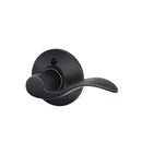 Schlage Accent Traditional Aged Bronze Dummy Lever
