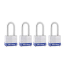 Master Lock 1-9/16 in. W Steel Pin Tumbler Exterior Padlock