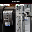 Master Lock 1-9/16 in. W Steel Pin Tumbler Exterior Padlock