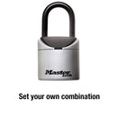 Master Lock 5-1/4 in. H X 2-3/4 in. W Vinyl Covered Steel 3-Digit Combination Lock Box