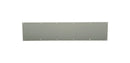 Ives 34 in. L Satin Gray Stainless Steel Push Plate 1 pc