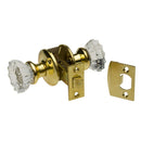 Kaba Ilco Crystal Bright Brass Mortise Lockset, Pack of 5
