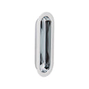 Ives 3-9/16 in. L Bright Chrome Silver Brass Flush Mortise Finger Pull