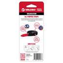 VELCRO Brand Medium Nylon Hook and Loop Fastener 18 in. L 2 pk, Pack of 6