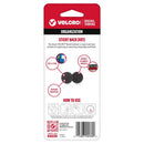 VELCRO Brand Sticky Back Small Nylon Hook and Loop Fastener 5/8 in. L 15 pk, Pack of 6
