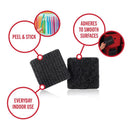 VELCRO Brand Sticky Back Small Nylon Hook and Loop Fastener 7/8 in. L 12 pk, Pack of 6