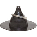 GenTite 13-1/2 in. W X 13-1/2 in. L Rubber Pipe Boot Repair System Black, Pack of 6