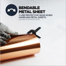 M-D Building Products 0.02 in. X 36 in. W X 36 in. L Copper Aluminum Plain Sheet Metal, Pack of 3