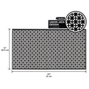 M-D Building Products 0.02 in. X 12 in. W X 24 in. L Black Aluminum Union Jack Sheet Metal, Pack of 3