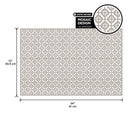 M-D Building Products 0.02 in. X 12 in. W X 24 in. L Satin Nickel Aluminum Mosaic Sheet Metal, Pack of 3