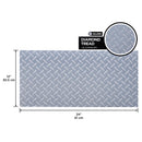 M-D Building Products 0.06 in. X 12 in. W X 24 in. L Silver Aluminum Diamond Sheet Metal, Pack of 3
