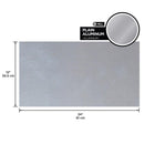 M-D Building Products 0.019 in. X 12 in. W X 24 in. L Mill Aluminum Plain Sheet Metal, Pack of 6