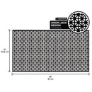 M-D Building Products 0.02 in. X 12 in. W X 24 in. L Graphite Aluminum Union Jack Sheet Metal, Pack of 3