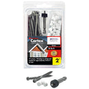FastenMaster Cortex No. 9 X 2-3/4 in. L Star Trim Head Self Tapping Trim Screws with Plugs, Pack of 10