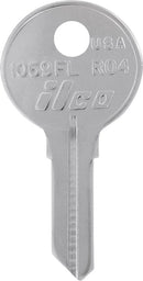 HILLMAN Rockford House/Office Key Blank Single Silver, Pack of 4