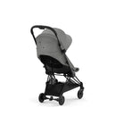 COYA Stroller - Matte Black Frame + Mirage Grey Seat