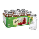 Ball, Quart Size Canning Jars, 12pk