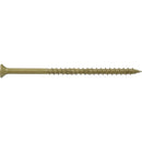 HILLMAN Power Pro No. 10 Ga. X 3-1/2 in. L Star Flat Head Coarse Multi-Material Screws, Pack of 5