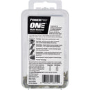 HILLMAN Power Pro No. 6 Ga. X 1/2 in. L Star Flat Head Coarse Multi-Material Screws, Pack of 5