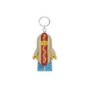 LEGO Classic Plastic Multicolored Hotdog Keychain Light