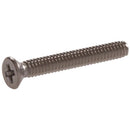 HILLMAN No. 10-32 in. X 1-1/2 in. L Phillips Flat Head Stainless Steel Machine Screws 100 pk