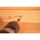 GRK Fasteners No. 8 X 2-1/2 in. L Star Climatek W-Cut Cabinet Screws 100 pk