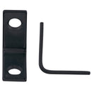 Hampton 1 in. H X 0.75 in. W X 1 in. D Black Steel Inside L Corner Brace, Pack of 25