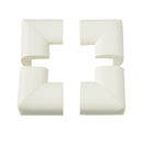 North States Toddleroo White Foam Corner Cushions 4 pk