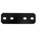 Hampton 9.5 in. H X 3 in. W X 1/8 in. D Black Steel Mending Plate, Pack of 10